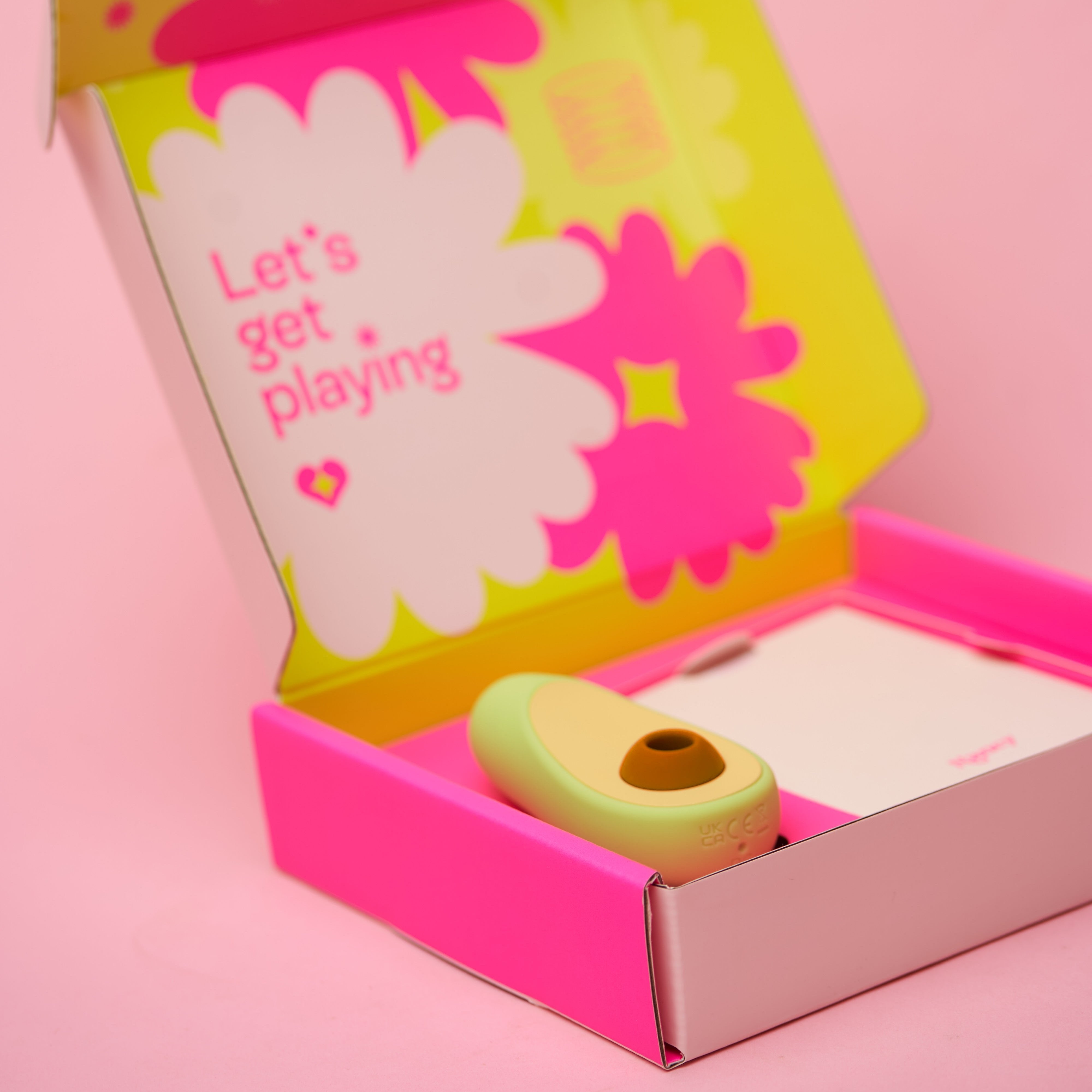 Lemon vibrator color options